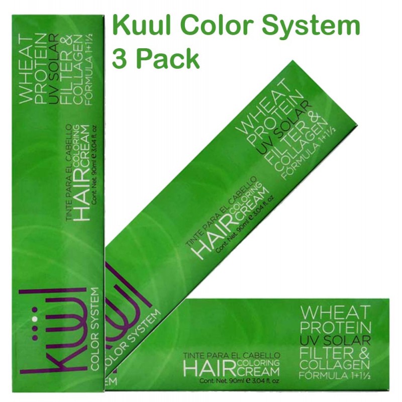 Kuul Color tinte para el cabello en crema 3.04 oz