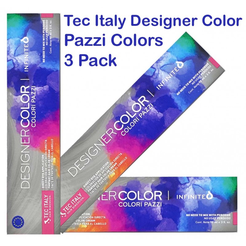 Tec Italy Pazzi Color Hair Coloring Cream