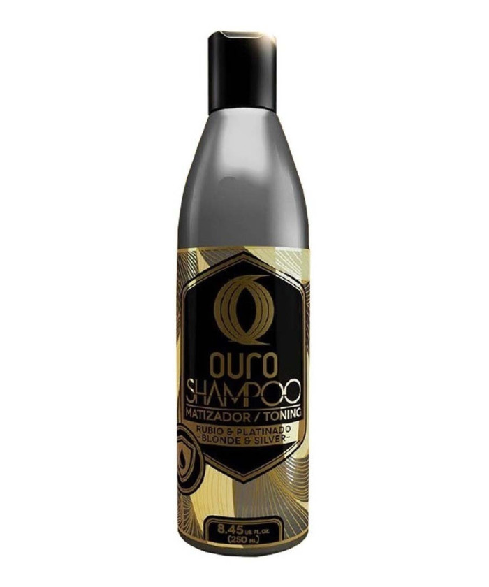 Ouro Shampoo Matizador para cabello rubio o platinado 8.45 oz