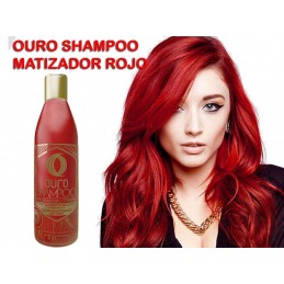 Ouro Color Maintenance Toning Red Shampoo 8.45 oz