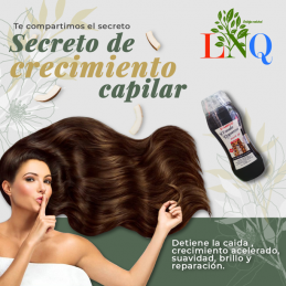 Shampoo Rapunzel con Biotin para Crecimiento Acelerado 100% Organico 16.9 oz