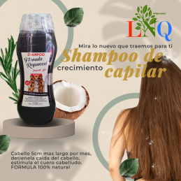 Shampoo Rapunzel con Biotin para Crecimiento Acelerado 100% Organico 16.9 oz