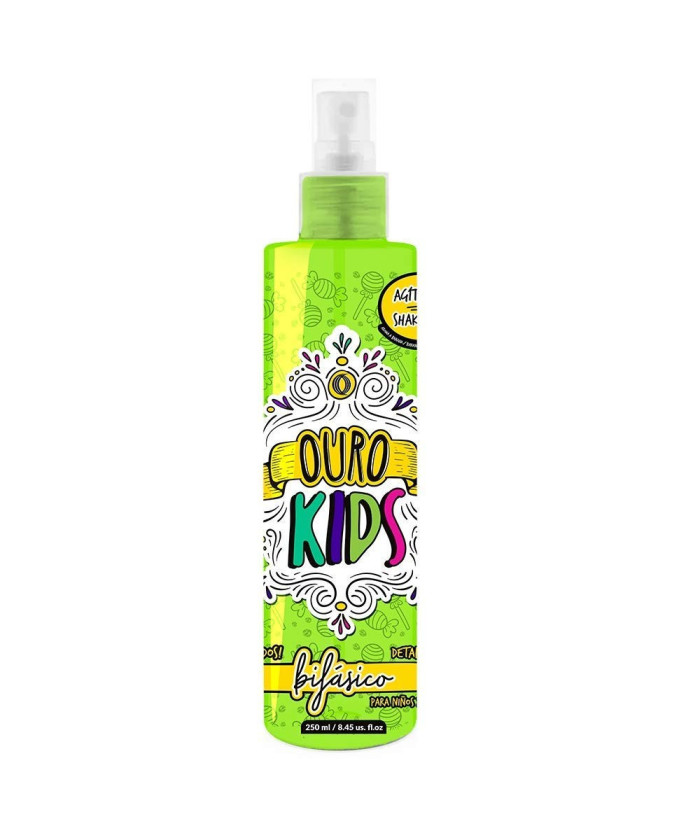 Ouro Kids Desenredante Bifasico Sin Sulfatos para Niños 8.12 oz