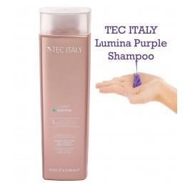 Tec Italy Color Dimension Lumina Shampoo matizador para cabello rubio y blanco 10.1 oz