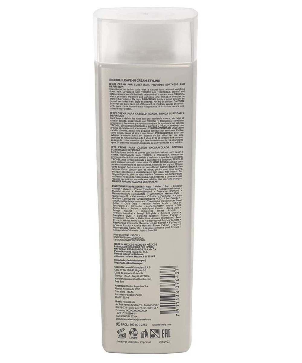 Tec Italy Riccioli Leave In Cream 10.1 oz