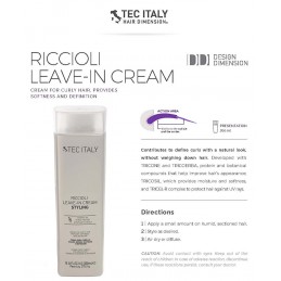Tec Italy Riccioli Leave In Cream 10.1 oz