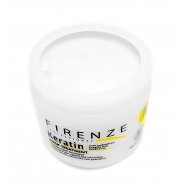 Firenze Professional Máscara de queratina para el tratamiento del cabello (sin sulfatos de sal ni parabenos) 13.5 oz