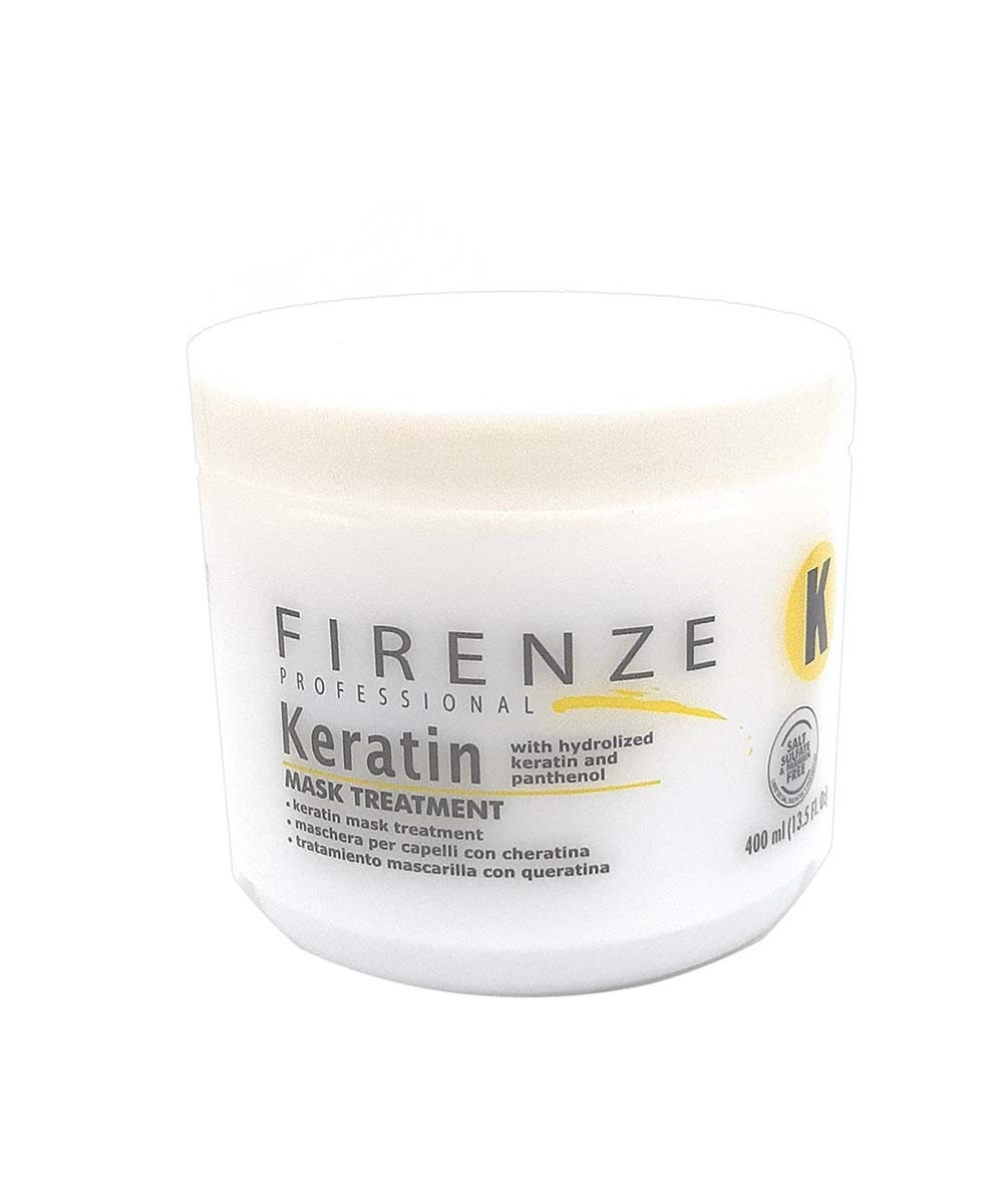 Firenze Professional Keratin Mask Hair Treatment (salt sulfate & paraben free) 13.5 oz