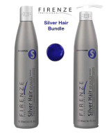 Firenze Professional Color Protection Bundle - Silver Hair Shampoo and Conditioner