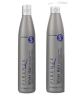 Firenze Professional Color Protection TRIO - Silver Hair Shampoo, Conditioner & Bio Complex Protein Spray