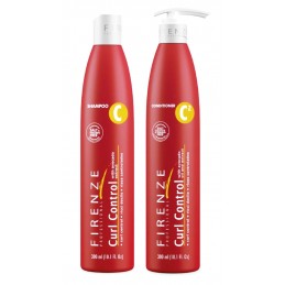Firenze Professional Curl Control with avocado extract Shampoo and Conditioner Pack