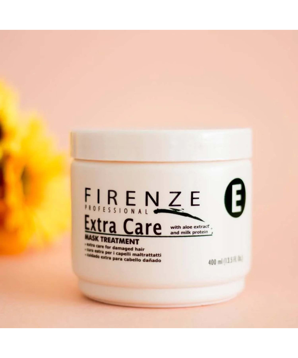 Firenze Professional Extra Care Mask Treatment with aloe extract & milk protein (salt sulfate & paraben free) 13.5 oz