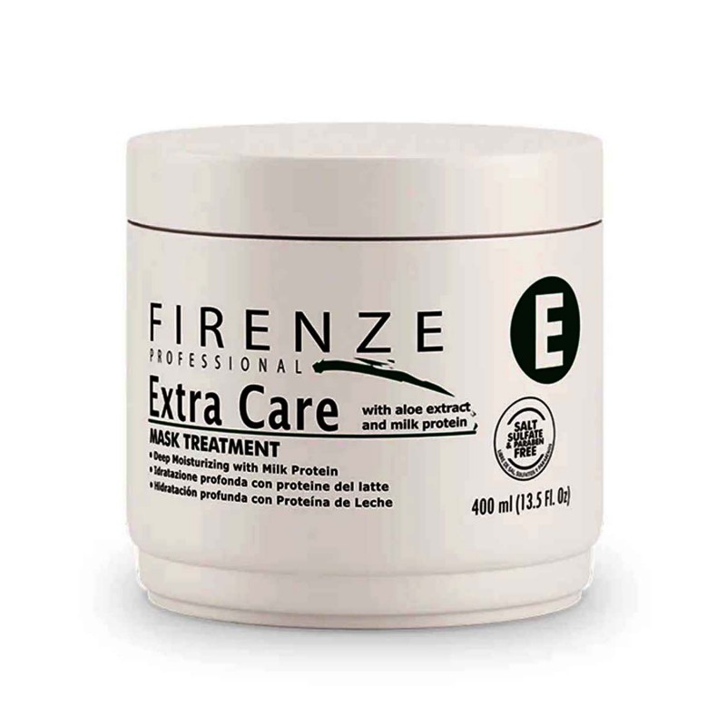 Firenze Professional Extra Care Mask Treatment with aloe extract & milk protein (salt sulfate & paraben free) 13.5 oz