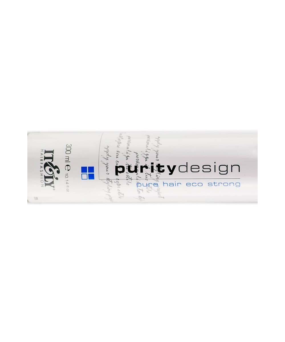 Itely Purity Design Pure Hair Eco Strong Pump Hair Spray 10.1 oz