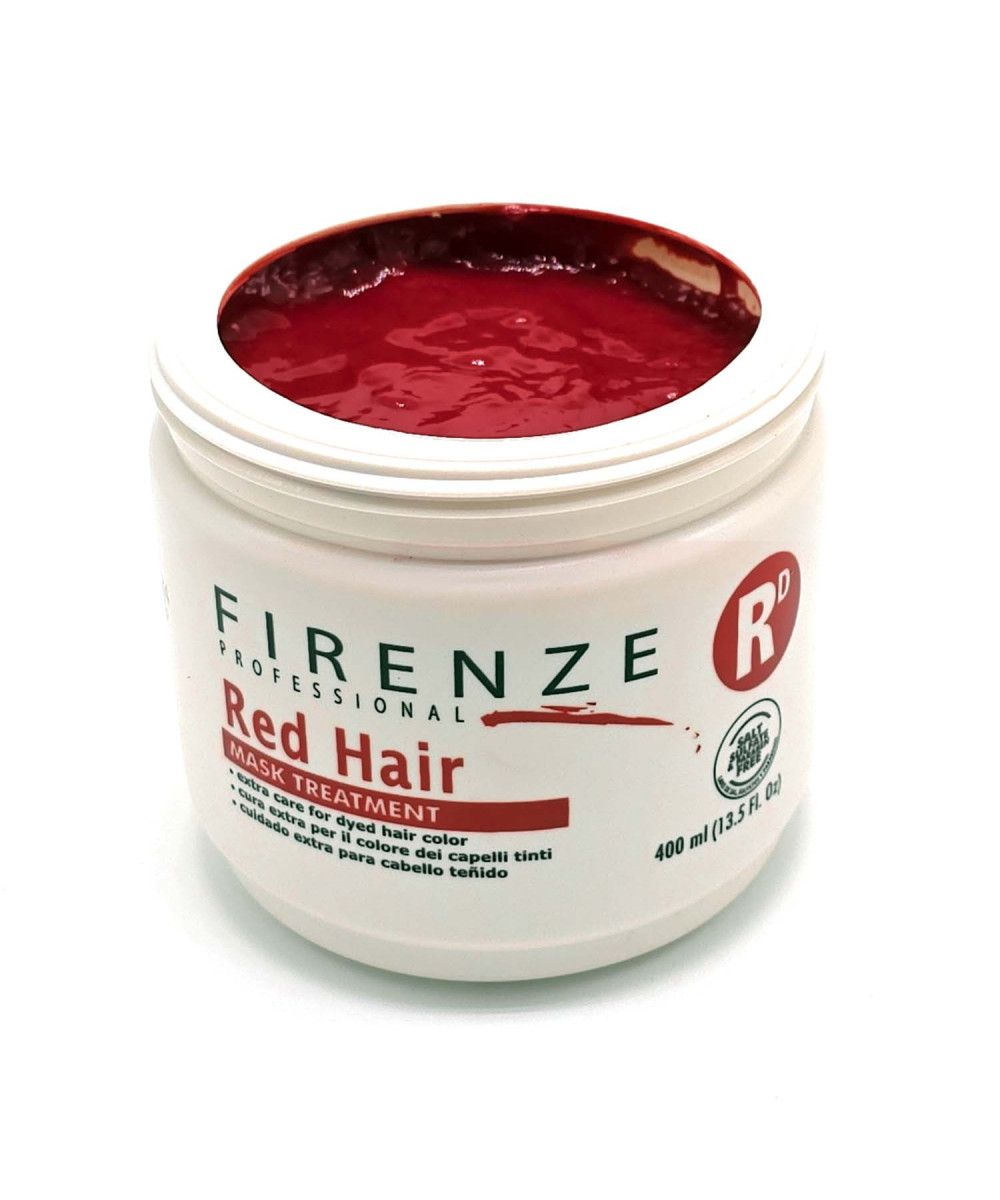Firenze Professional Mascarilla Capilar Para Cabello Rojo 13.5 oz