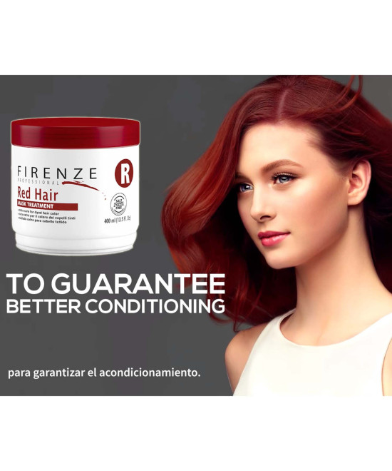 Firenze Professional Red Hair Mask Treatment 13.5 oz