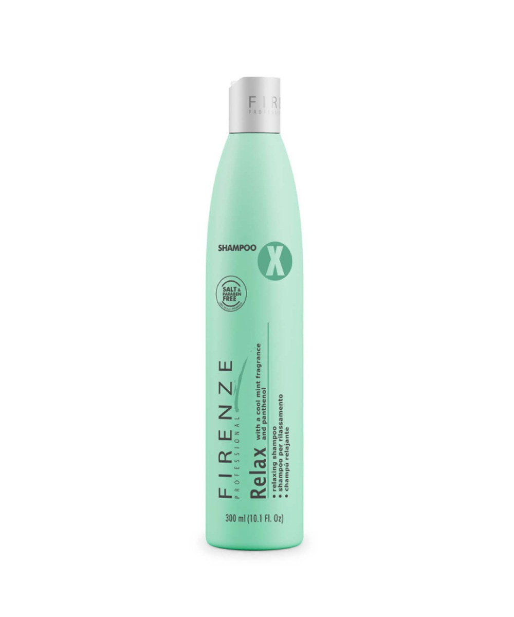 Firenze Professional Relax Bundle - Relax Shampoo and Conditioner with Cool Mint Fragrance and Panthenol