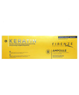 Firenze Professional Keratin Ampoules Advanced Hair Repair Treatment 12 ct