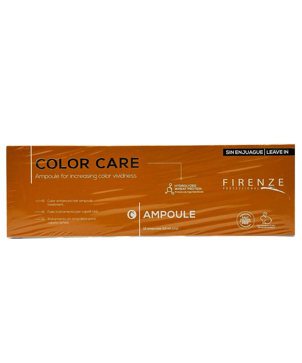 Firenze Professional Color Care Ampoules for Dyed Hair 12 ct