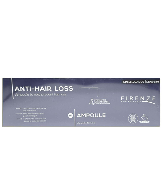 Firenze Professional Ampollas Anti-Caída para Cabello Débil 12 pzas