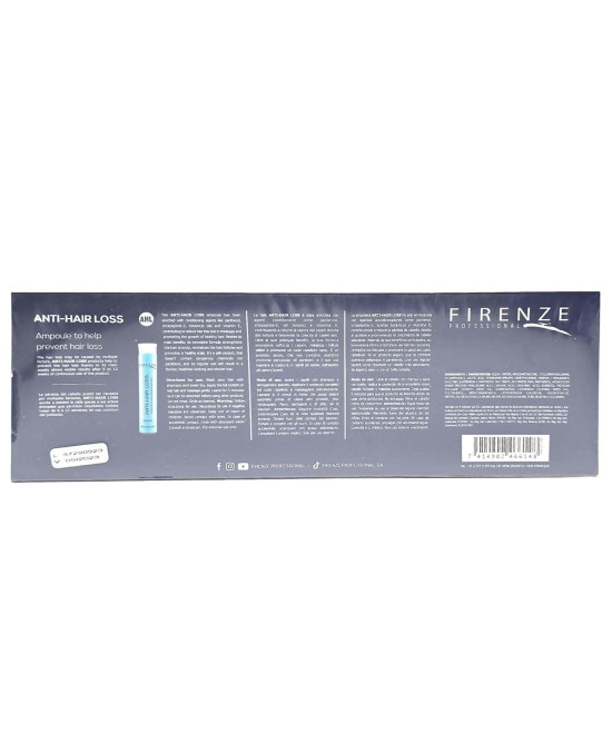 Firenze Professional Ampollas Anti-Caída para Cabello Débil 12 pzas
