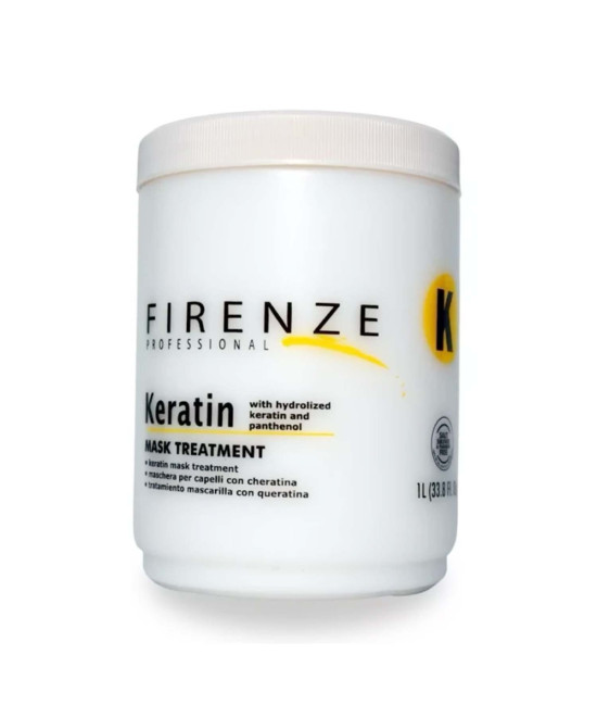 Firenze Professional Máscara de queratina (sin sulfatos de sal ni parabenos) 33.8 oz