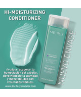 Tec Italy Hi-Moisture Conditioner (Acondicionador Hidratante) para cabello dañado y seco 10.1 oz