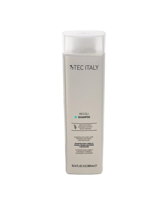 Tec Italy Champú Riccioli para Cabello Rizado 10.1 oz