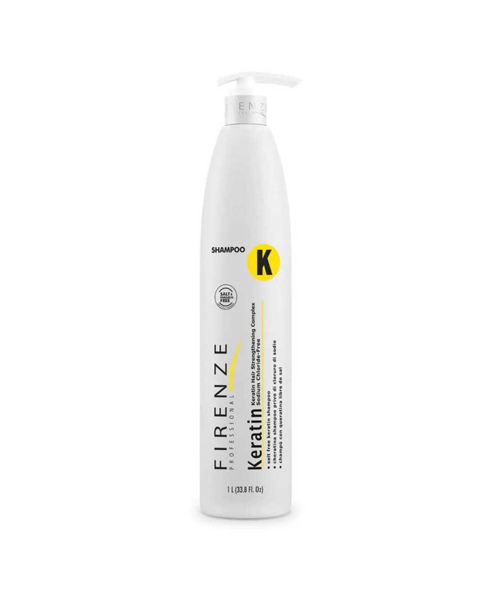 Firenze Professional Keratin Care Bundle - Keratin Complex Shampoo and Intense Conditioning Complex Liter Size