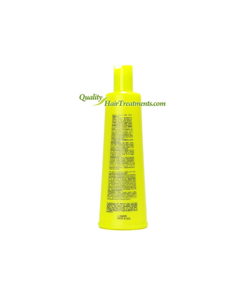 Kuul Curly Shampoo definidor e hidratador de rizos 10.1 oz