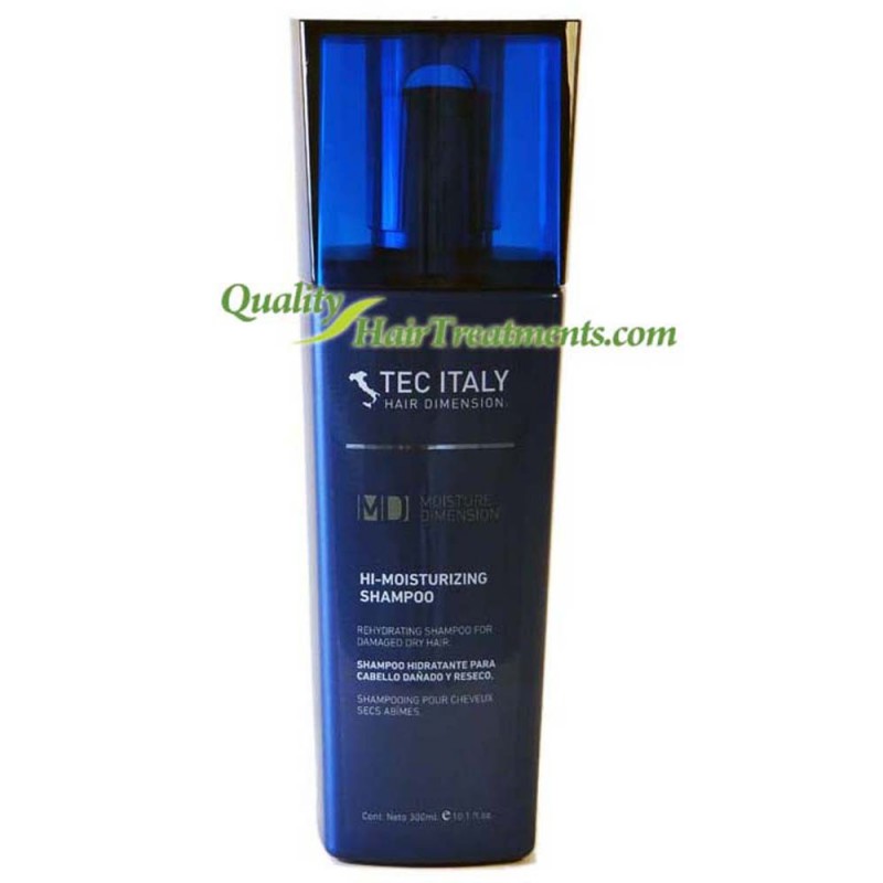 Tec Italy Hi-Moisture Shampoo for damaged dry hair 10.1 oz