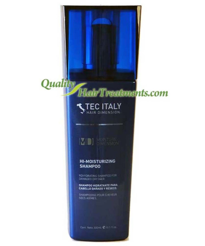 Tec Italy Hi-Moisture Shampoo for damaged dry hair 10.1 oz