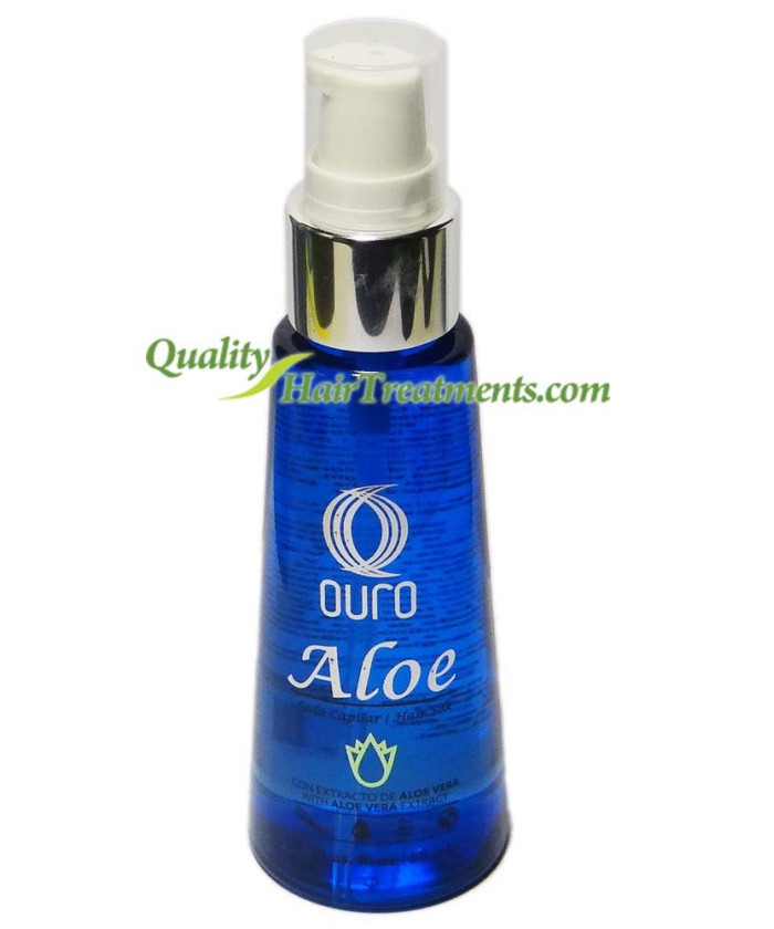 Ouro Aloe Seda Capilar con Extracto de Aloe Vera 2.2 oz