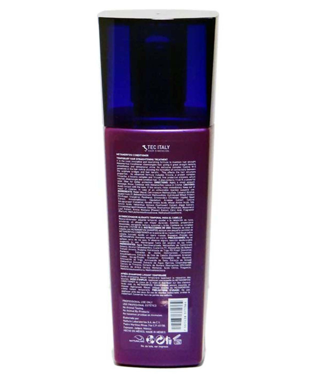 Tec Italy Metamorfosi Conditioner - Temporary hair straightening treatment 10.1 oz