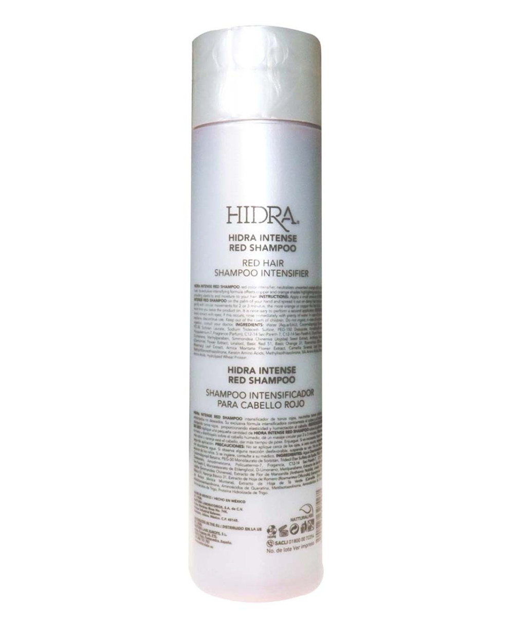 Hidra Shampoo Intensificador para Cabello Rojo 10.1 oz